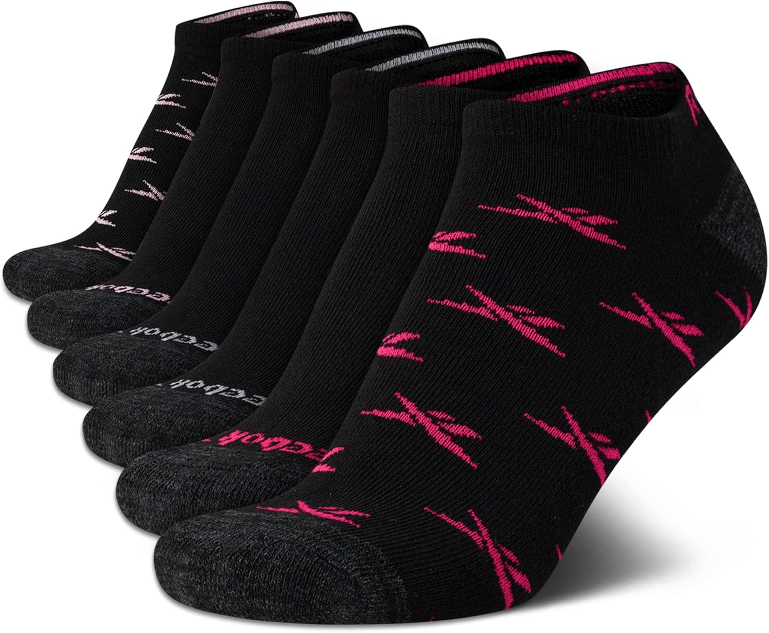Womens Athletic Socks - Performance Cushioned Low Cut Socks (6 Pack)
