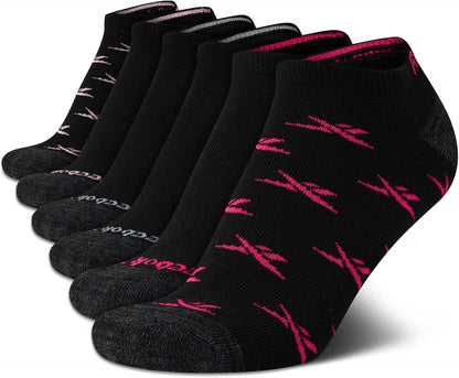 Womens Athletic Socks - Performance Cushioned Low Cut Socks (6 Pack)