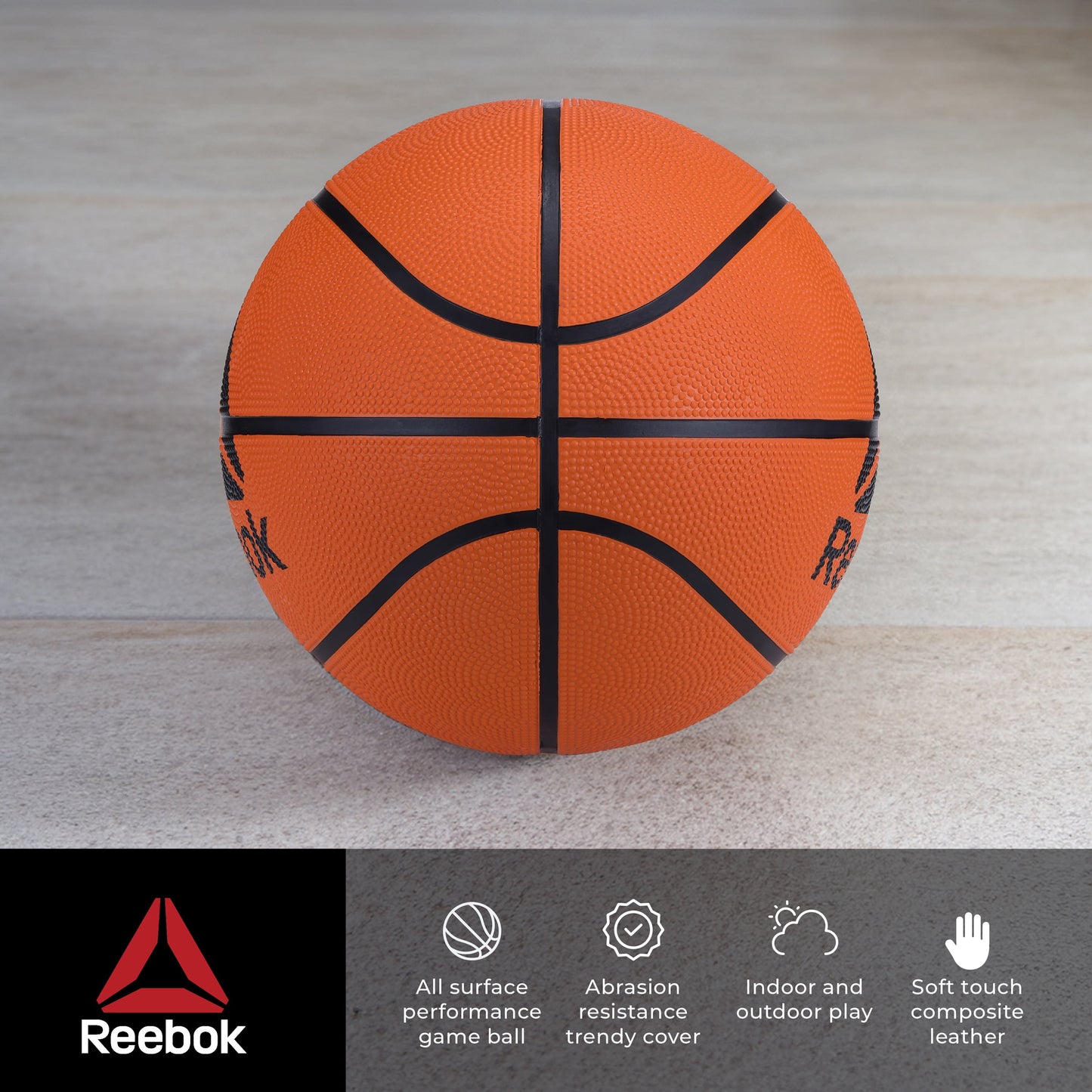 Delta Outdoor Rubber Basketball, Offical Game Size 7 (29.5 In)