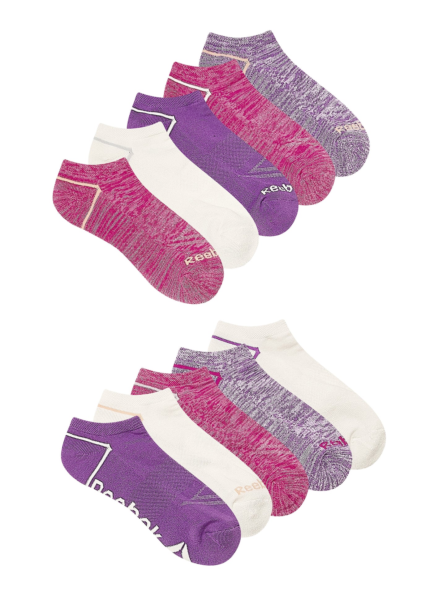 Women'S Pro Series Cushion No Show Socks, 10-Pack