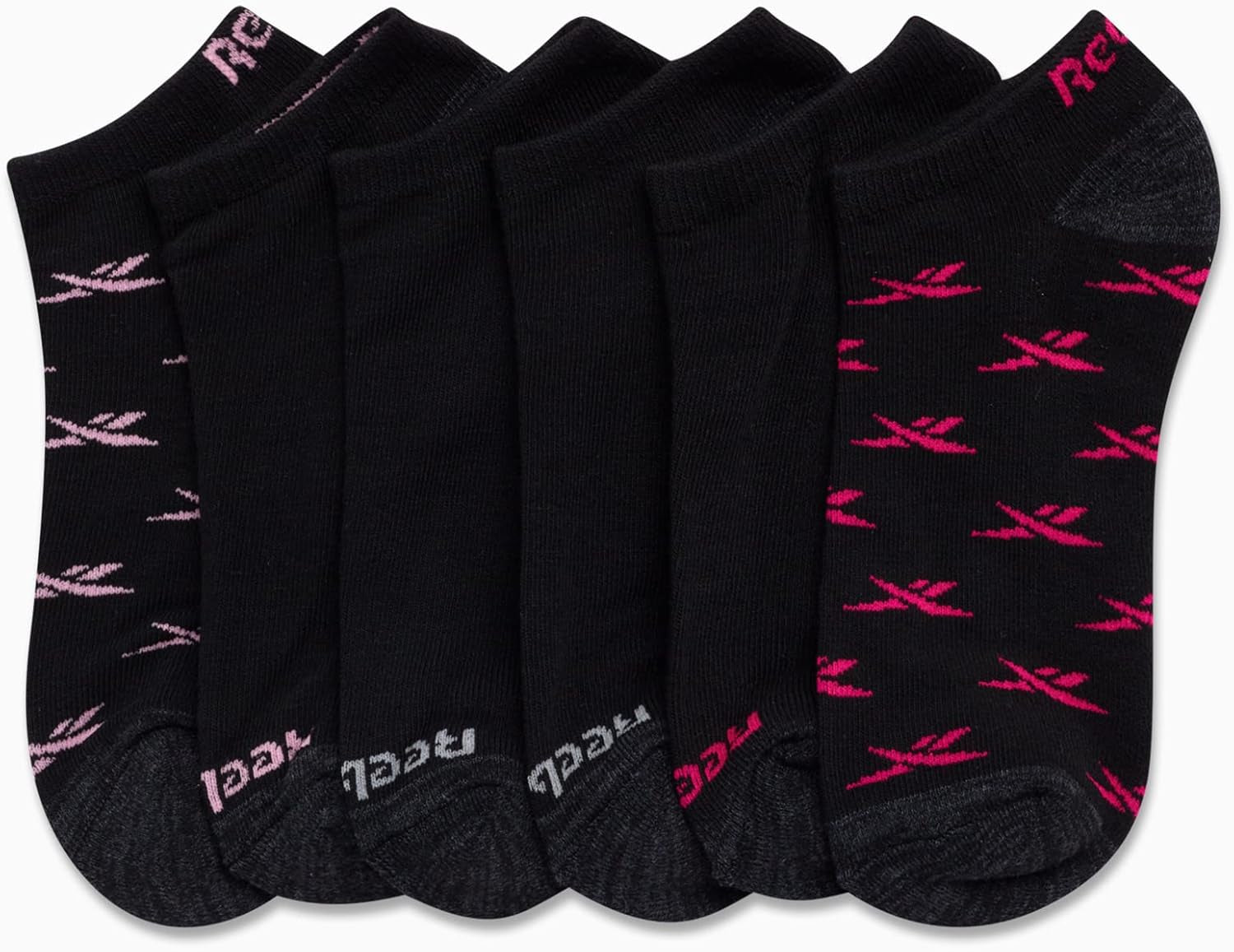 Womens Athletic Socks - Performance Cushioned Low Cut Socks (6 Pack)