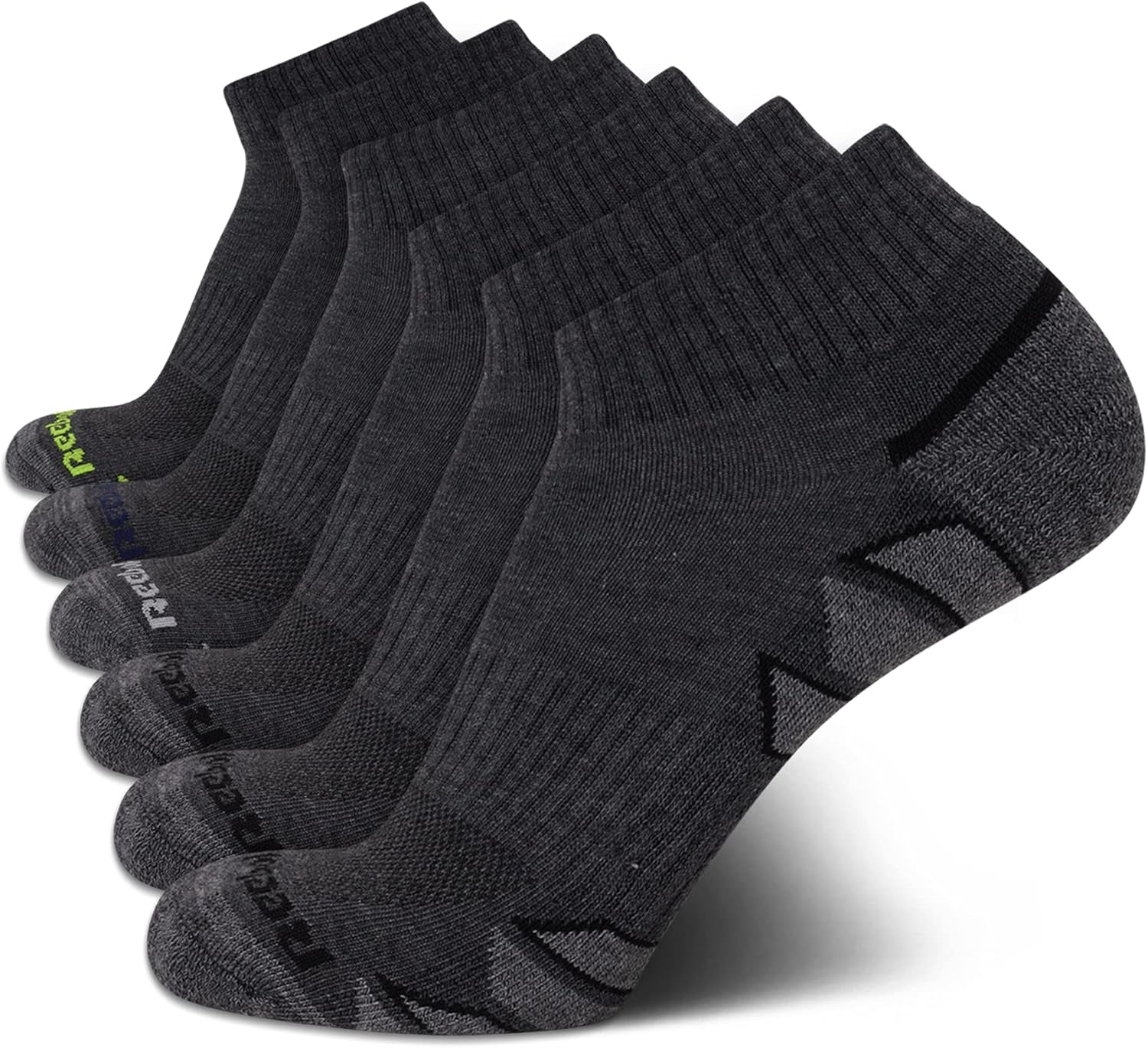 Men'S Quarter Socks - 6 Pack Cushion Quarter Cut Ankle Socks for Men - Breathable Men'S Athletic Socks (Size: 6-12.5)