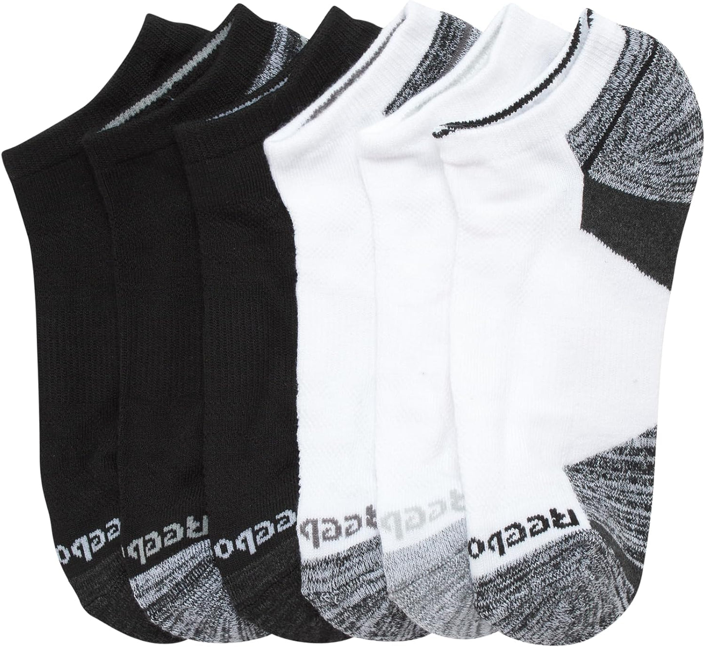 Mens Low Cut Socks – 6 Pack Basic Cushioned No Show Athletic Socks for Men (Size 6-12.5)