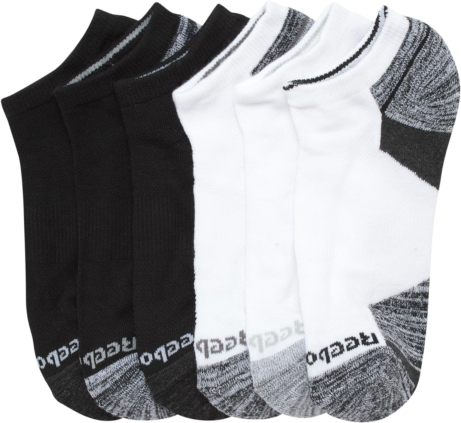 Mens Low Cut Socks – 6 Pack Basic Cushioned No Show Athletic Socks for Men (Size 6-12.5)