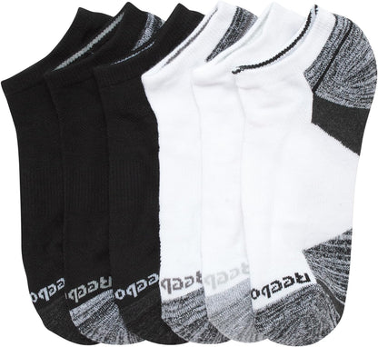 Mens Low Cut Socks – 6 Pack Basic Cushioned No Show Athletic Socks for Men (Size 6-12.5)