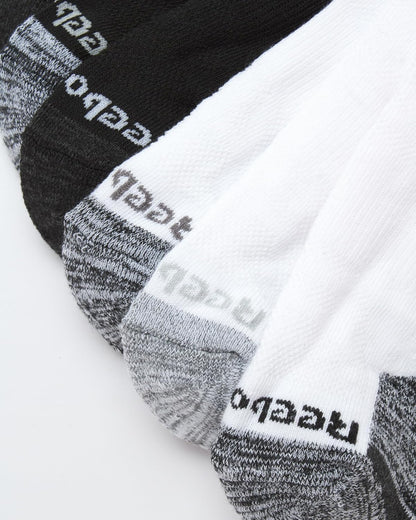 Mens Low Cut Socks – 6 Pack Basic Cushioned No Show Athletic Socks for Men (Size 6-12.5)