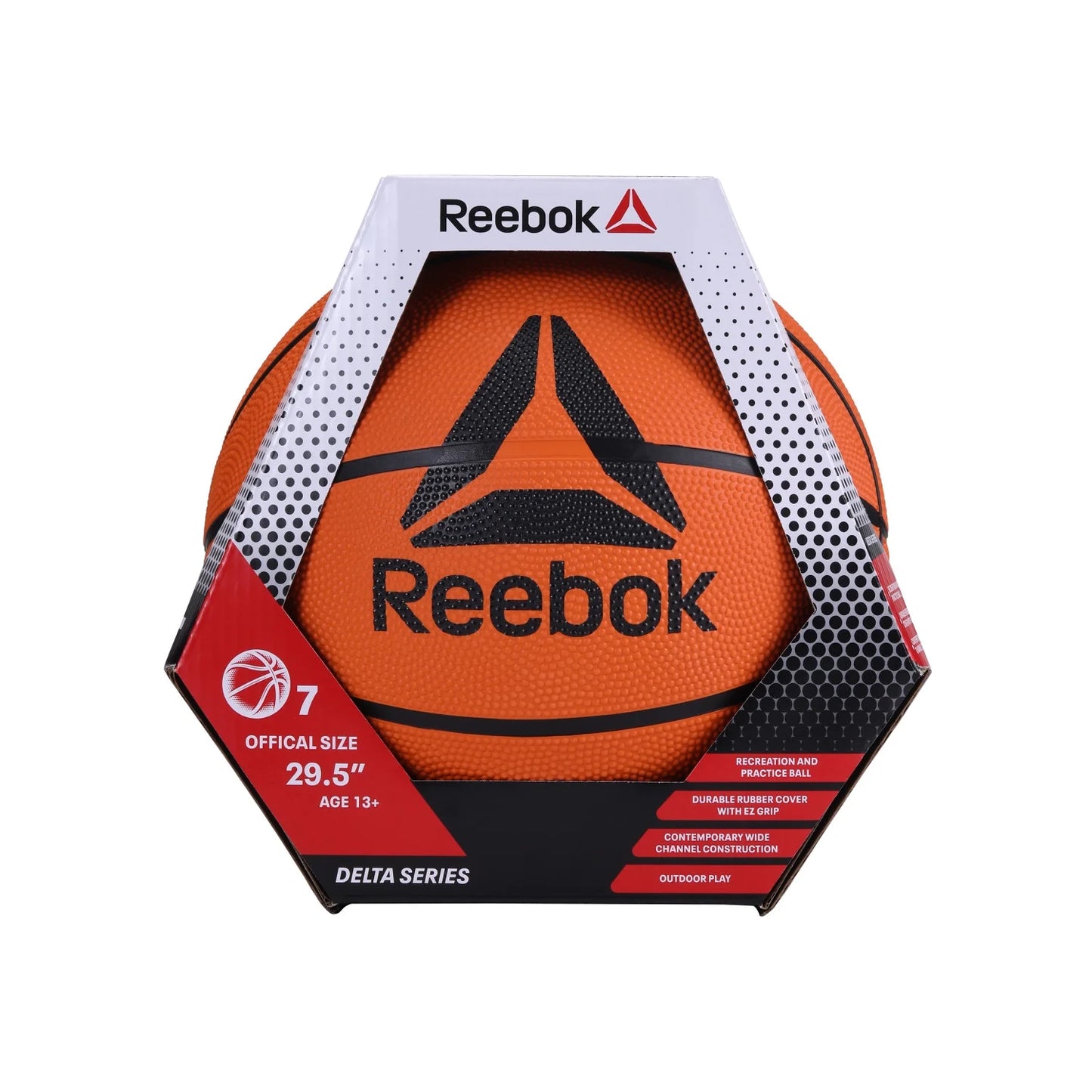 Delta Outdoor Rubber Basketball, Offical Game Size 7 (29.5 In)